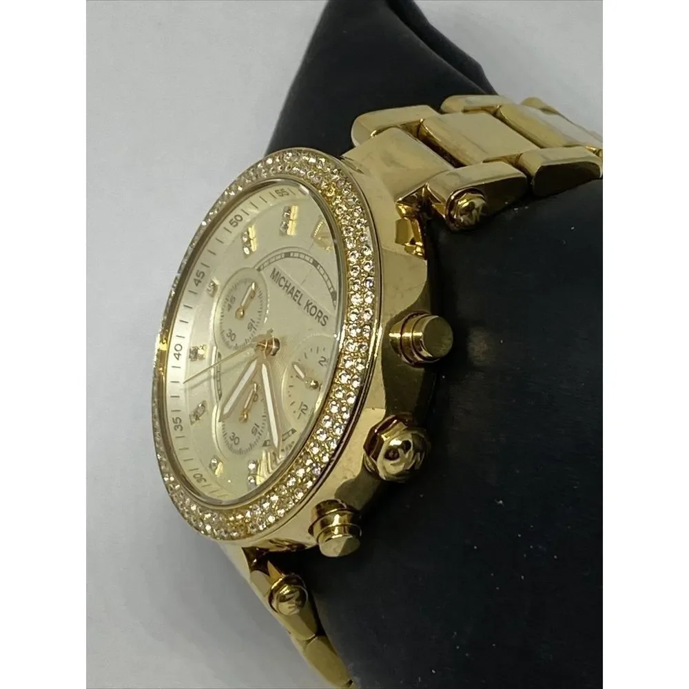 Michael Kors Parker MK5354 Womens Stainless Steel Analog Dial Quartz Watch WO13